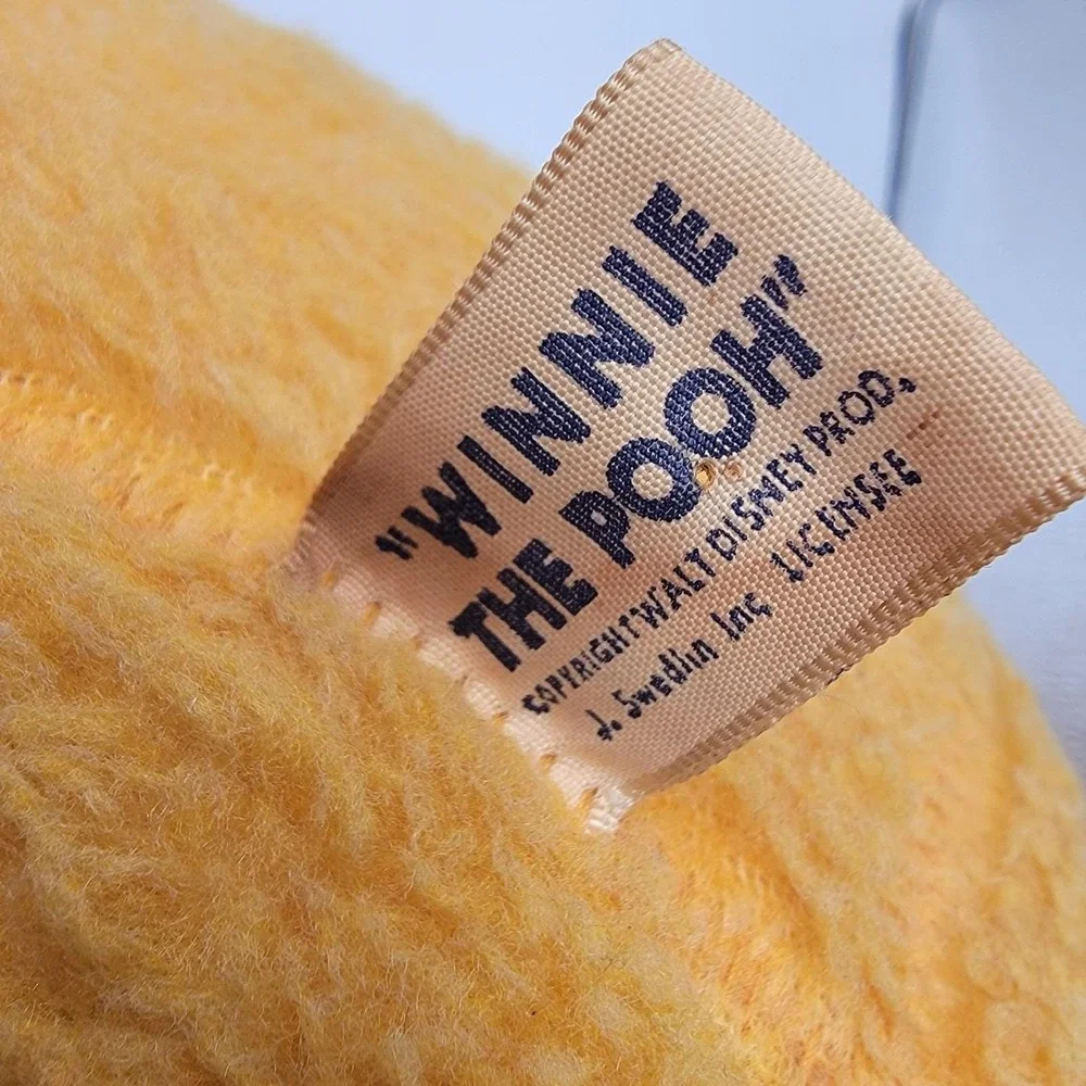 1964 Winnie The Pooh Plush Teddy Bear Gund J. Swedlin Stuffed Animal Disney 24
